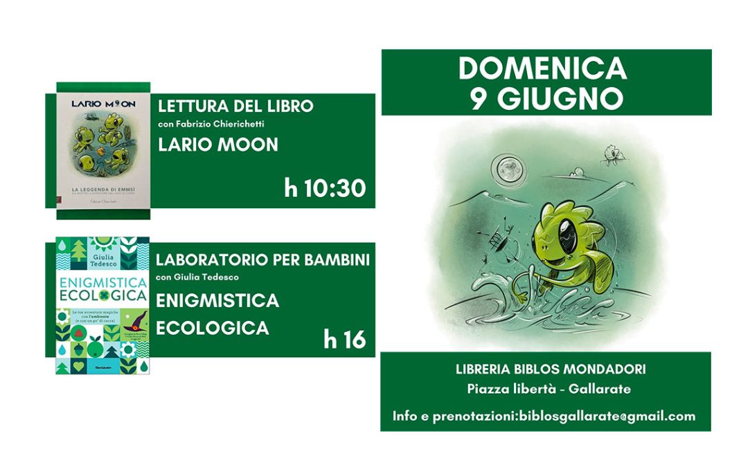 Partecipa alla Lettura di “Lario MOon” con Fabrizio Chierichetti alla Libreria Biblos Mondadori!