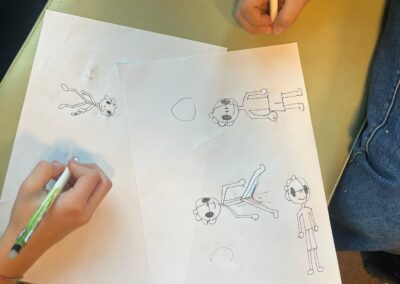 Bambini della BDC School of Life durante A scuola con Emmsì