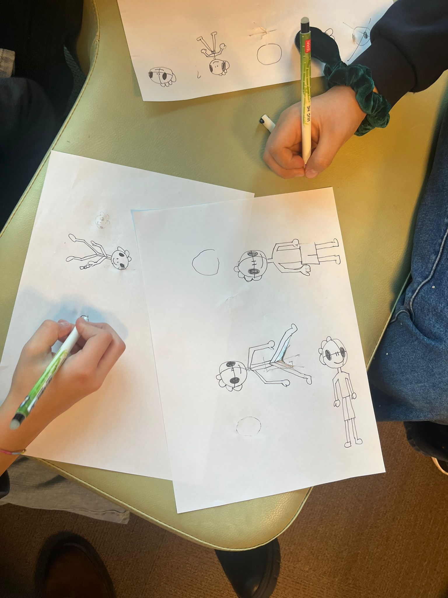 Disegni di Emmsì realizzati in classe