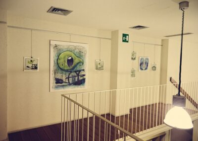 Mostra di arte e sostenibilità di Lario Moon alla FrancoAngeli Academy