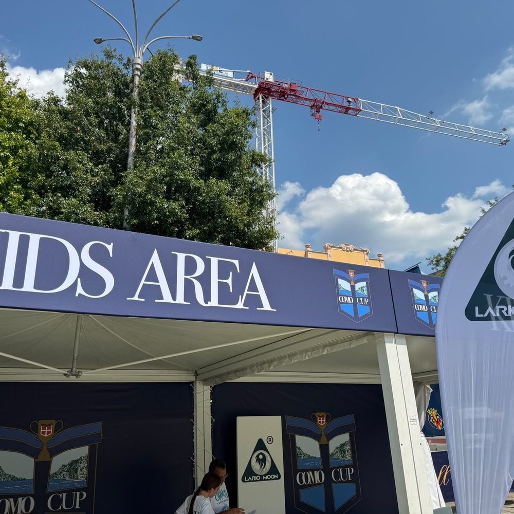 La Kids Area della Como Cup 2026 con lo spazio Lario Moon