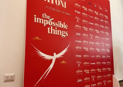 Il photowall di Giffoni 2026 The Impossible Things
