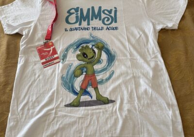 La maglietta di Emmsì il Guardiano delle Acque
