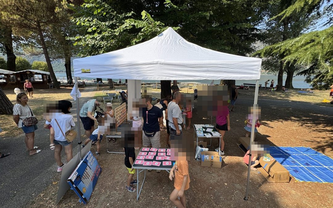 Operazione Lario Sicuro: i laboratori in spiaggia con l’Autorità di Bacino del Lario
